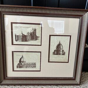 Framed Postcards from Florence, Italy
